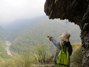 《南投》峽谷瀑布｜東埔八通關古道-雲龍瀑布20170416