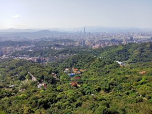 【臺北大縱走 4+5】仲春嬉遊大溝溪溪畔步道→圓覺寺步道→圓覺瀑布→碧山巖→忠勇山→國姓爺廟山→劍南路