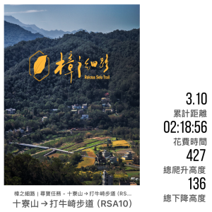 樟之細路三坑到關西