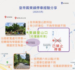 皇帝殿停車&不迷路指南，因為我迷路了【放山雙豬】