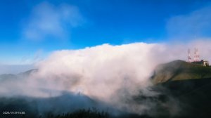 #小觀音山西峰 #雲瀑 #觀音圈 #夕陽 11/29