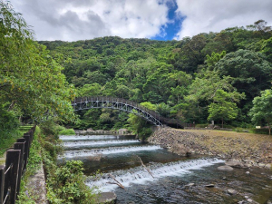 [新北]烏來蝴蝶公園 寧靜水圳溪流步道，1小時輕鬆走完