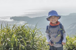 四歲小樂的第12座小百岳-基隆山