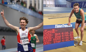 【人物】55歲英國跑者僅用4分38秒完成一英里跑 打破室內一英里跑分齡世界紀錄