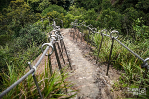 【孝子山慈母峰】懼高的人無法挑戰的孝子山和慈母峰x陡上陡下的極窄路線