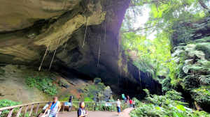 金平山，三民蝙蝠洞，觀音洞步道，觀音洞瀑布