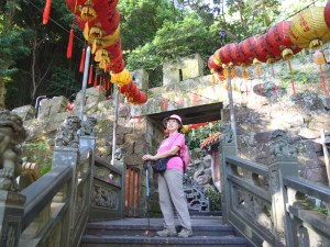 2024-09-17 芝山岩O形─捷運芝山站→忠誠公園→聖祐宮→東砲台遺址→太陽石→雨農閱覽室→芝山岩最高點→惠濟宮→西砲台遺址→蛇蛙石→芝山岩隘口→洞天福地→雙溪河濱公園