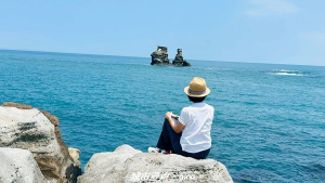 【新北金山】三面臨海視野佳。 獅頭山公園步道x神秘海灘x燭臺雙嶼