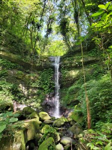 熊空橋上熊空瀑布，竹坑山O走（探勘路線）