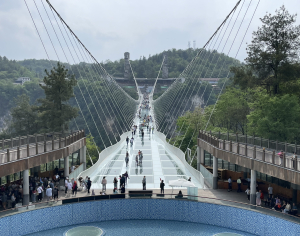 湖南張家界寶峰湖與天空之橋