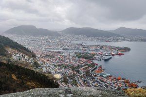 [挪威卑爾根Bergen] Stoltzekleiven Fløyen 健行步道