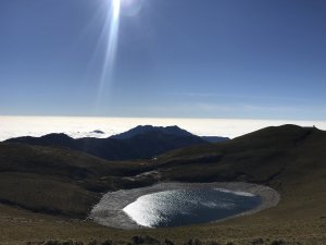 嘉明湖，三叉山
