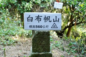 苗栗 卓蘭 白布帆山