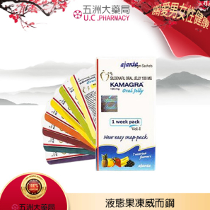 Kamagra Oral Jelly 果凍威而鋼50入 液態威 口溶速效