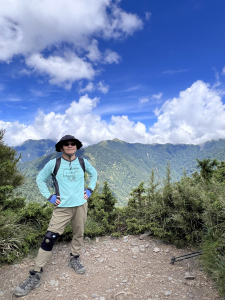 登鈴鳴閂山 ,被颱風追趕