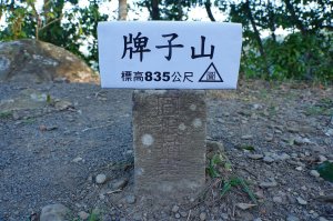 桃園 復興 牌子山、金平山