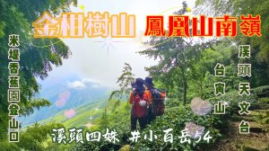 【金柑樹山、台寅山、天文台】#小百岳54、溪頭四姝、鳳凰山南嶺