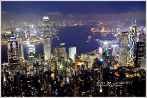 　香港太平山山頂環迴步行徑+百萬夜景