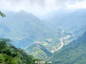 【台中和平】2022「谷關七雄，慢旅台中」登山活動認證。 瘦稜展望好視野。 谷關七雄~白毛山步道