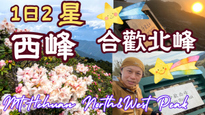 《百岳之美》合歡北峰/合歡西峰及杜鵑花