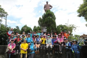 2022-06-03 台北大縱走第五段─捷運大湖公園站→大溝溪步道→圓覺瀑布→碧山巖→忠勇山→忠勇山越嶺步道→大崙尾山步道→圓明寺步道→文間山→老地方→劍潭山→圓山水神社→捷運劍潭站