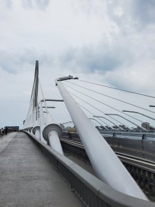 淡江大橋（八里＞淡水，徒步）