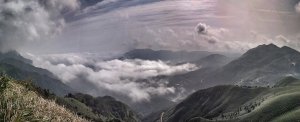 在台北看雲海～小觀音山主峰