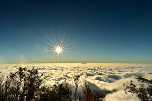 109.12.24喜多麗夕陽雲海