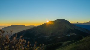 新手百岳新手運，合歡山上天氣晴