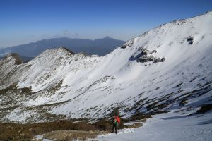 2018雪季走雪山西稜