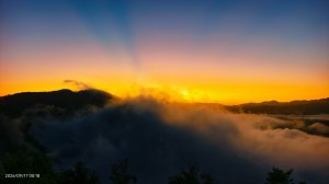 #翡翠水庫壩頂 #霞光 #日出 #雲海 9/17&21