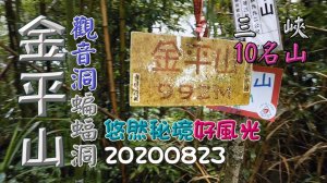 金平山、觀音洞、蝙蝠洞來回健走，悠然秘境品嚐好咖啡賞無敵山景