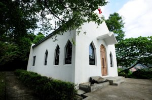 【基隆】基隆小旅行 旭丘山坡 地中海型白色教堂