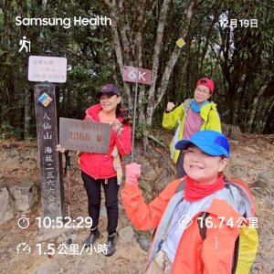 20251219八仙山+佳保台山(谷關三雌)