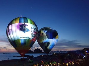 三仙台步道+熱氣球光雕秀