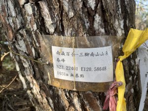 《春峰》《雄峰》《三腳南山南峰 (清峰)》《三腳南山》《三界埔山》《水井山》- 《南瀛百岳》