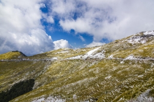 雪霽天晴的合歡山