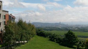 俯瞰關渡平原的美景＠關渡親山步道