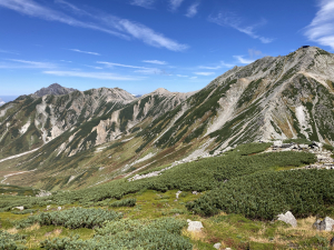 [日本][劍槍縱走] D3 劍澤露營區-雄山－五色原山莊