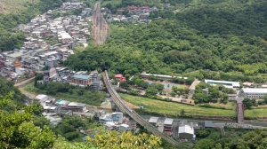 雙溪區雙溪八景之蝠山遠眺、苕谷觀瀑二景