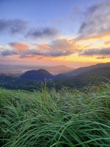 冷水坑，雞心崙上竹篙山賞夜景