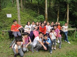 101年台南縣第一高峰～大凍山之班級戶外教學記