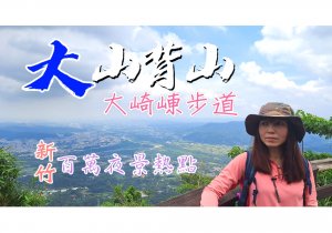 大山背山{大崎崠登山步道}/新竹最美百萬夜景熱點/櫻花、油桐花/新竹橫山旅遊/大山背螢火蟲