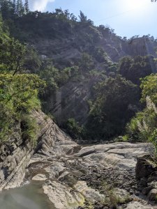 千層岩瀑布
