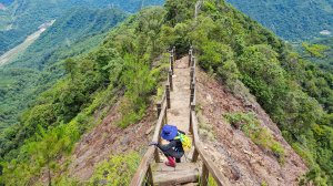 【白毛山】三刷谷關七雄|白毛山|絕美天國階梯~網美必訪