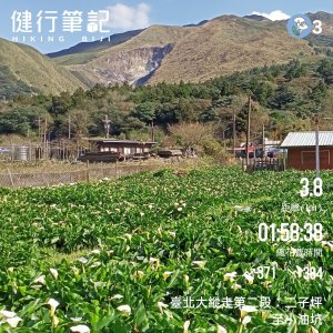 【臺北大縱走 2】水尾巴拉卡、頂湖海芋、陽明溪畔步道→小油坑