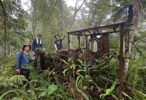 嵐山工作站札年索道頭