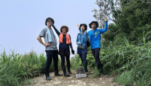 雨後勘查劈砍-龍虎鳳.苗栗水雲三星之橫龍山連走騰龍山小O型