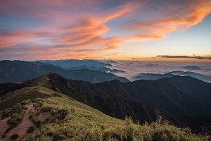 合歡山  主峰的天空