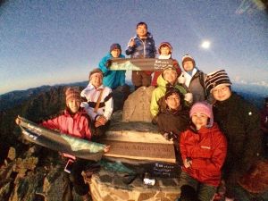 60花甲之年攀登玉山